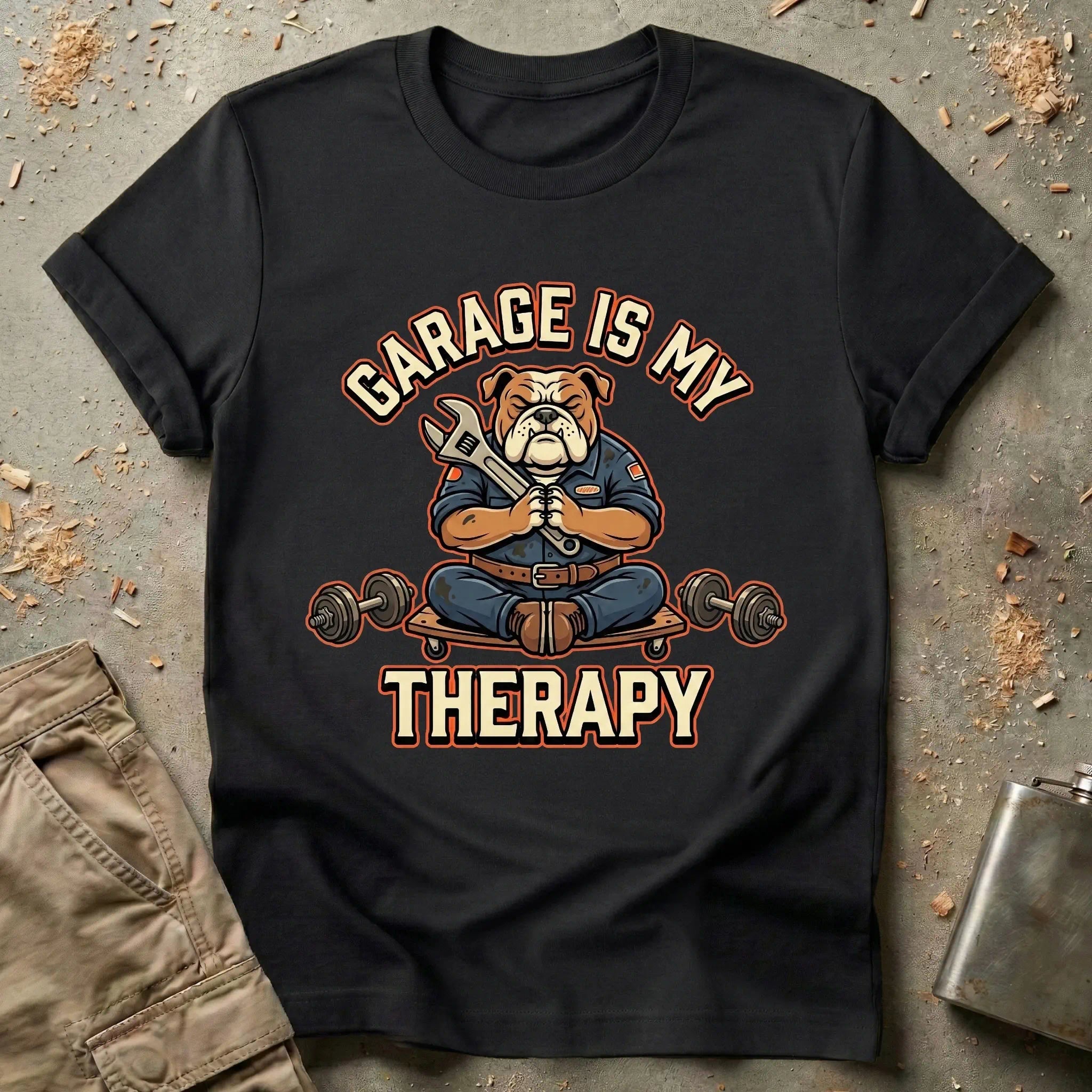 Garage is My Therapy T-Shirt