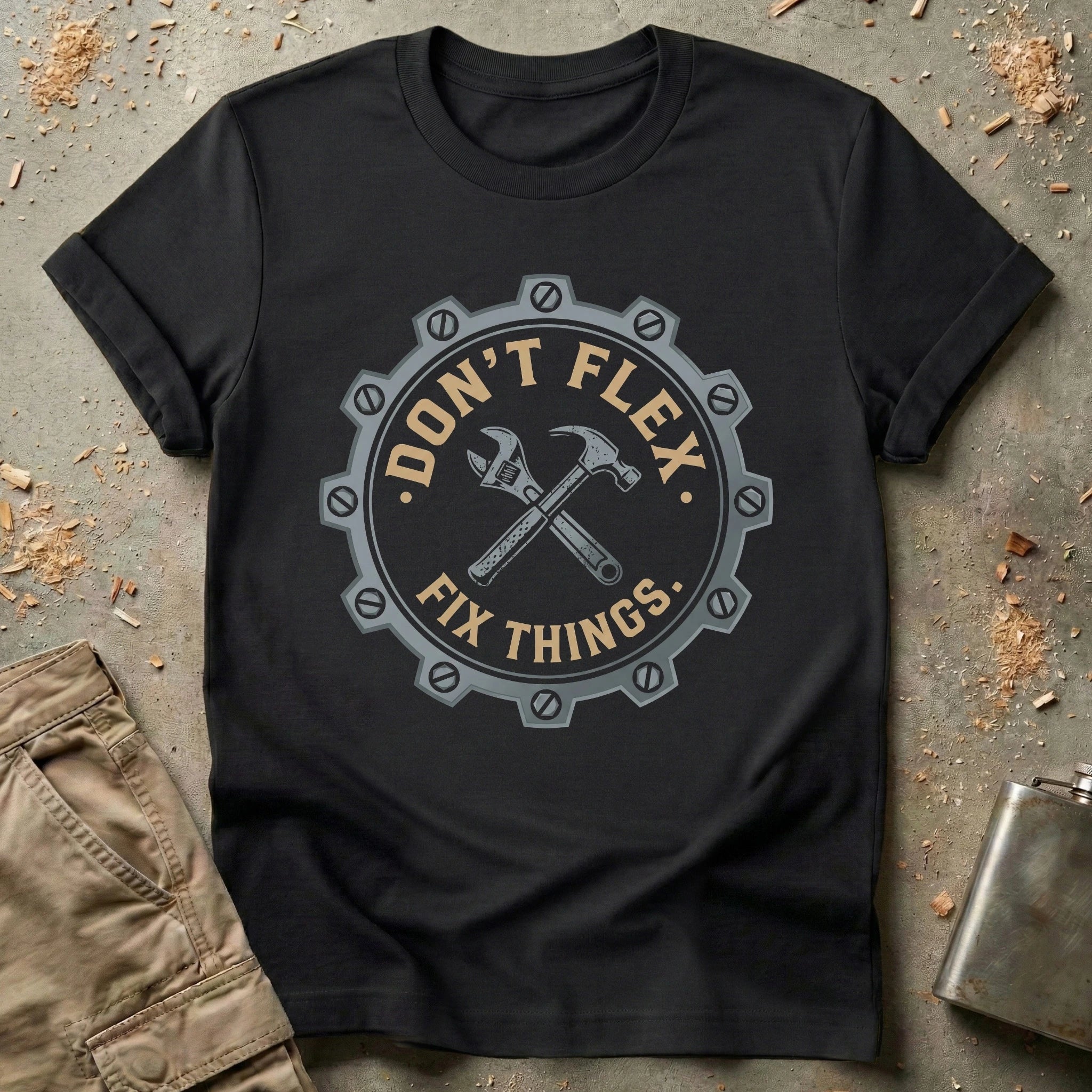 Don't Flex Fix Things T-Shirt