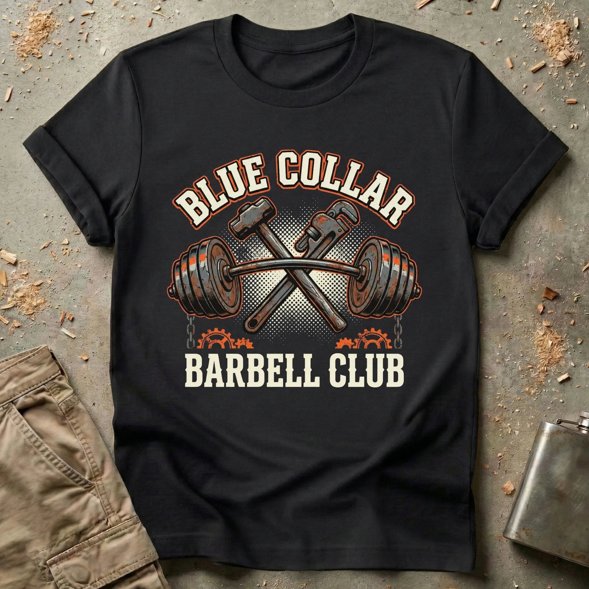 Blue Collar Barbell Club T-Shirt