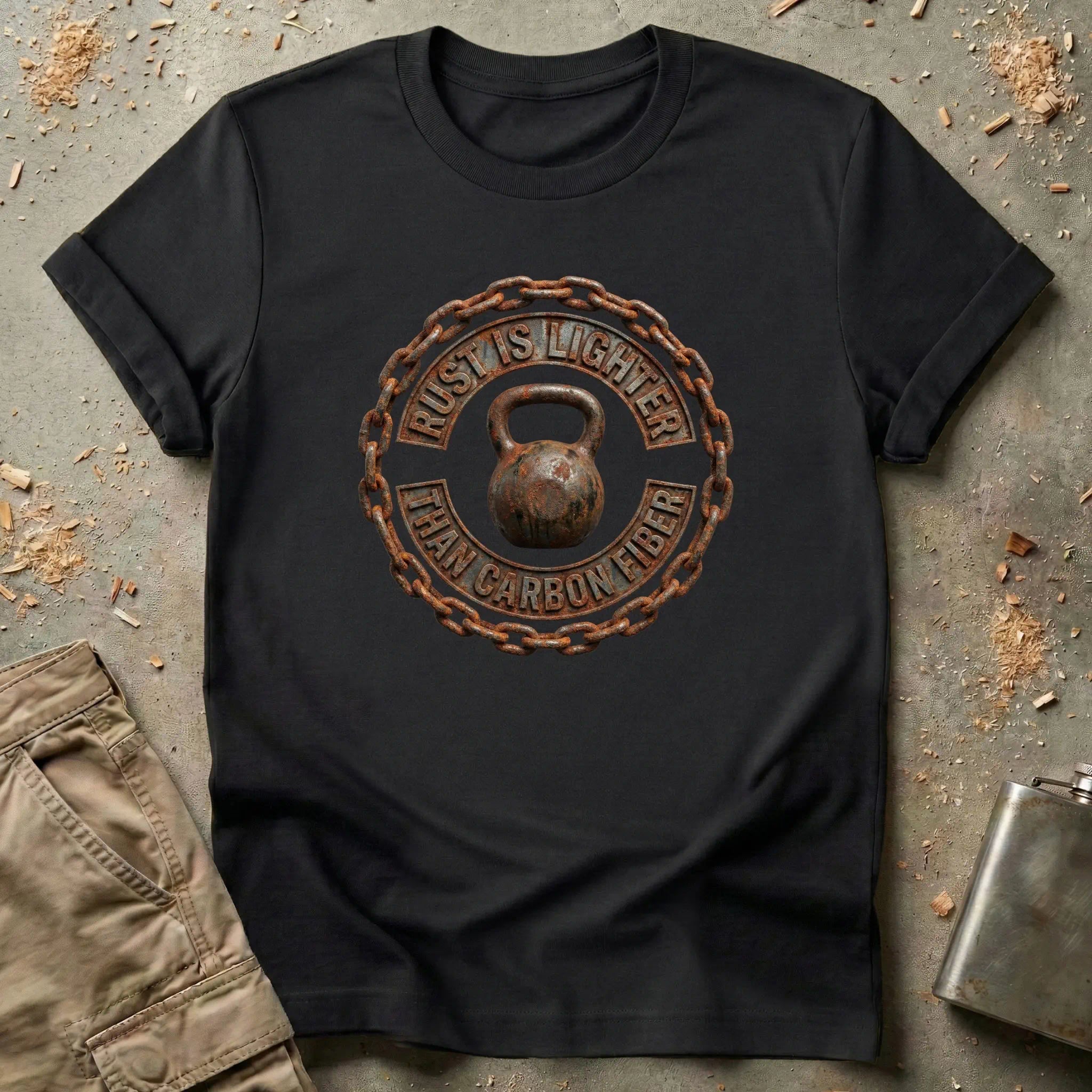 Rust is Lighter Than Carbon Fiber T-Shirt