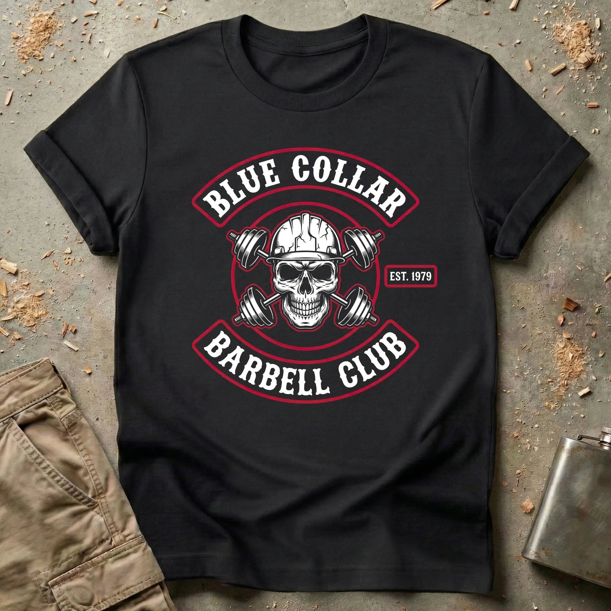 Blue Collar Barbell Club T-Shirt