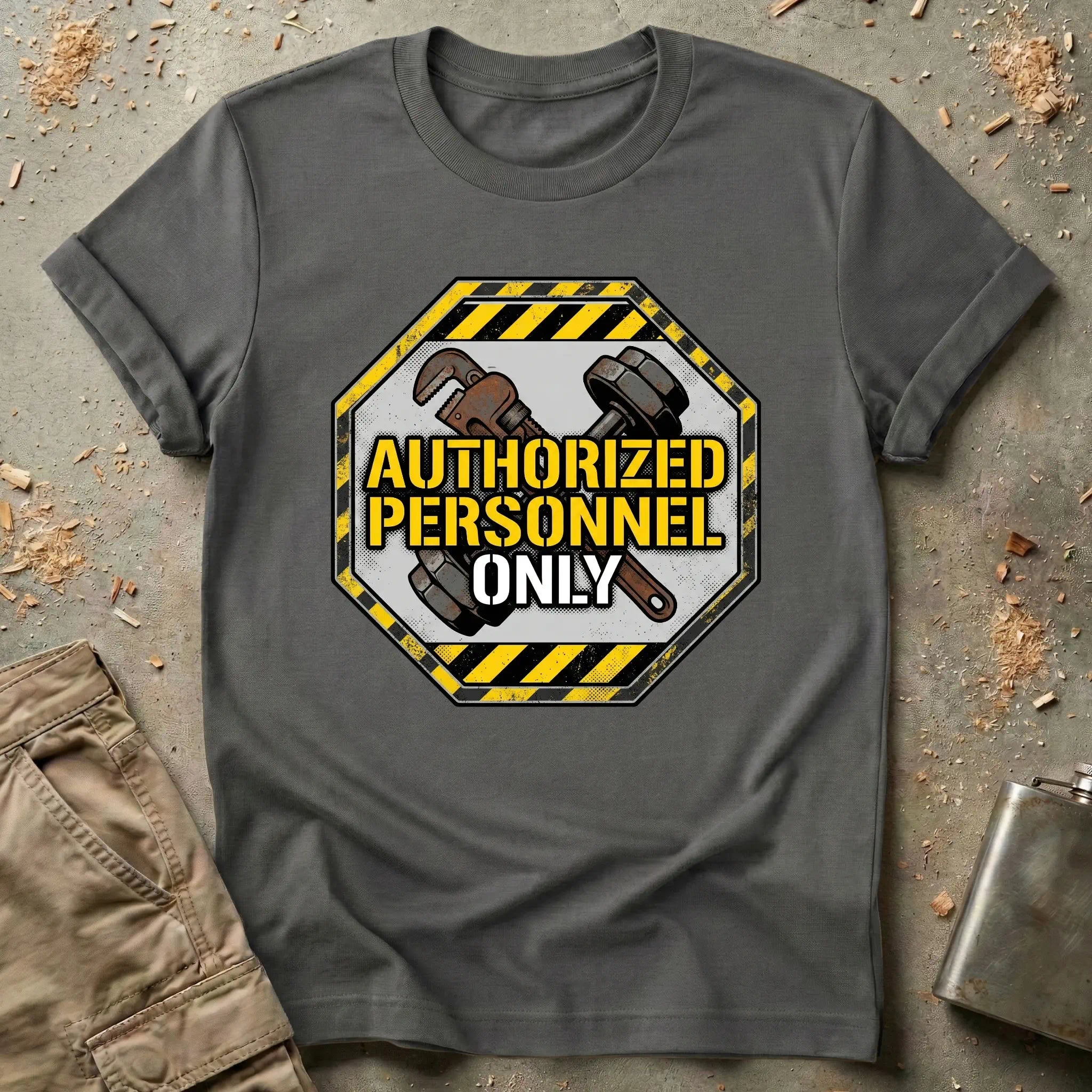 Authorized Personnel Only Sign T-Shirt
