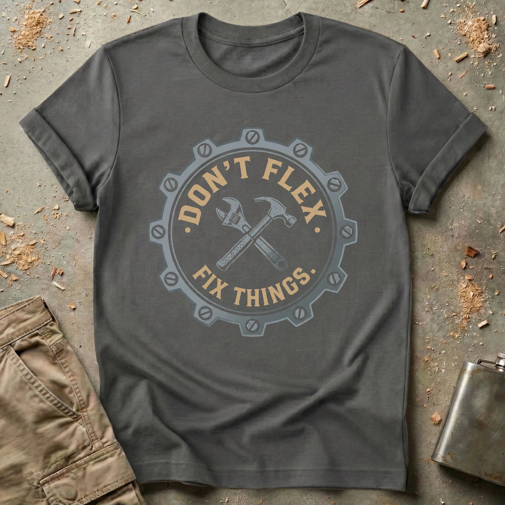 Don't Flex Fix Things T-Shirt