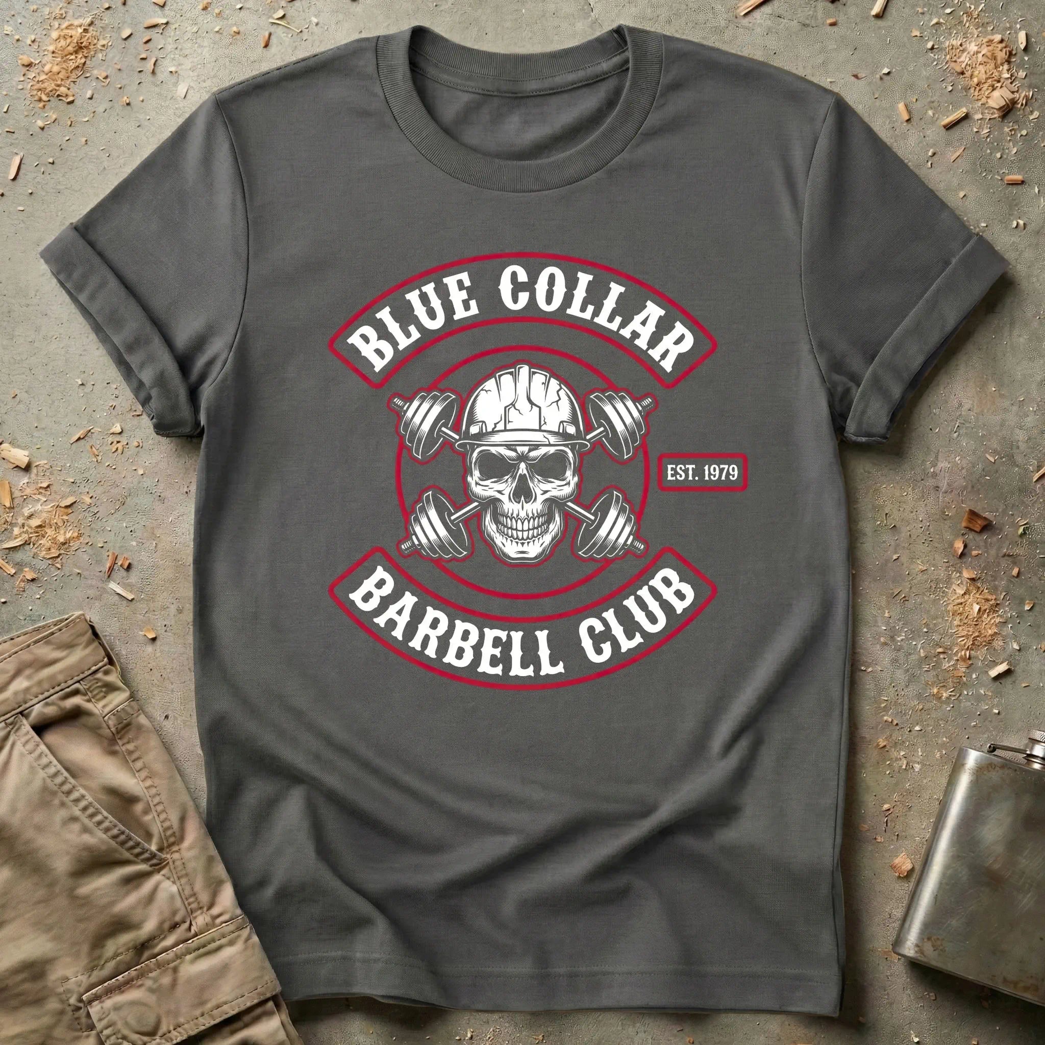 Blue Collar Barbell Club T-Shirt