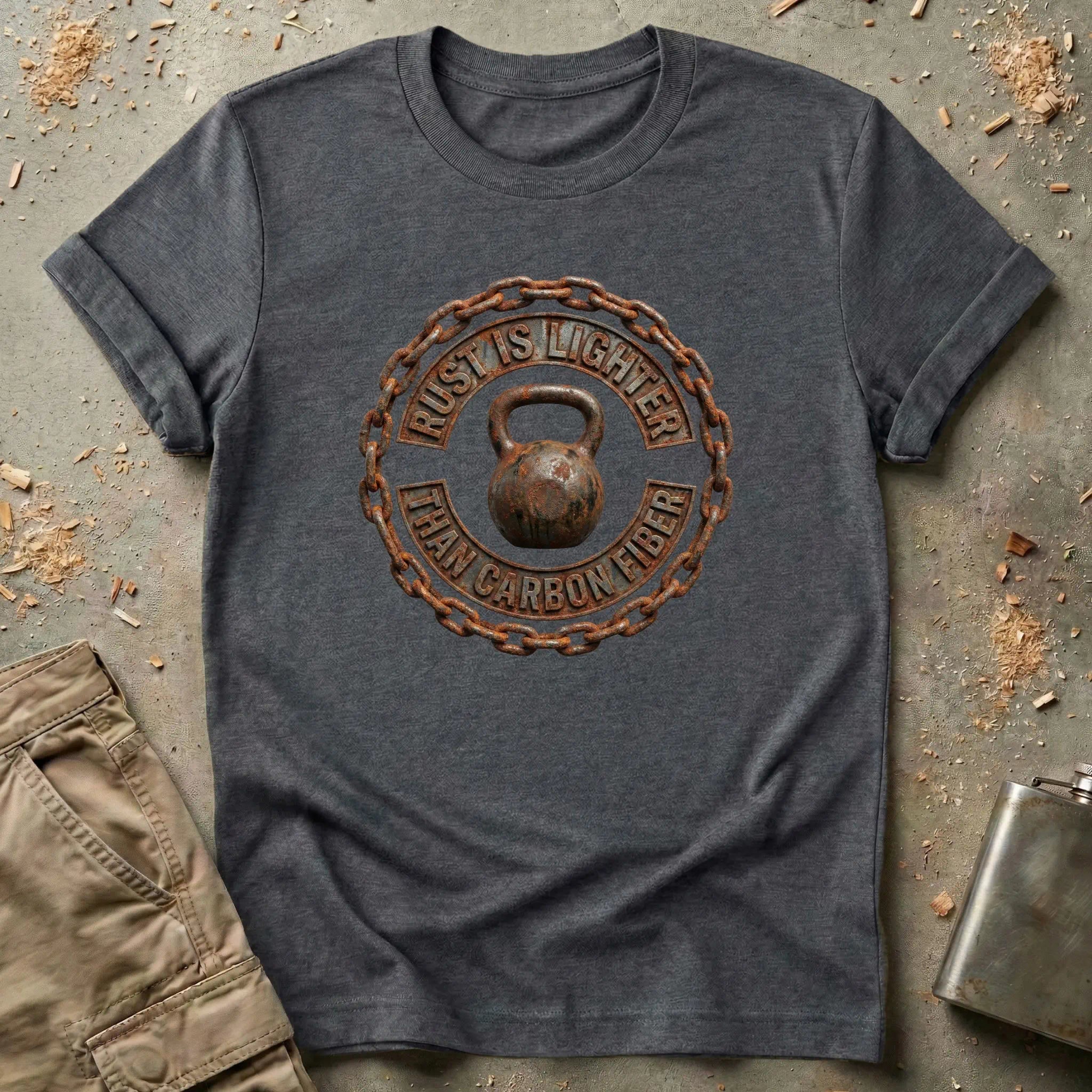 Rust is Lighter Than Carbon Fiber T-Shirt