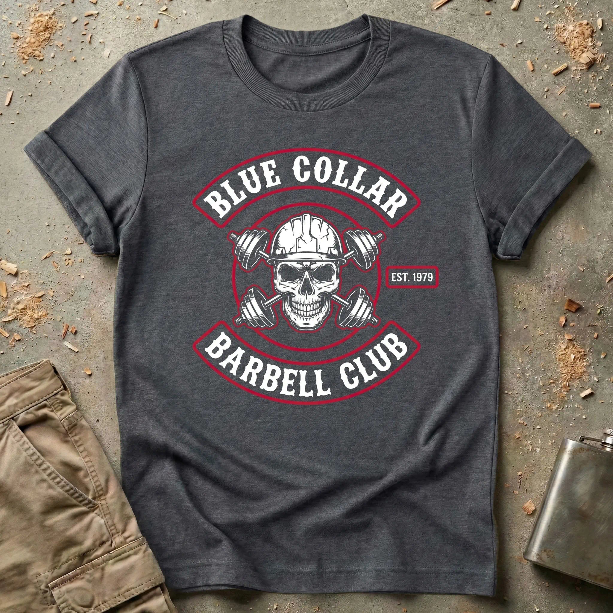 Blue Collar Barbell Club T-Shirt