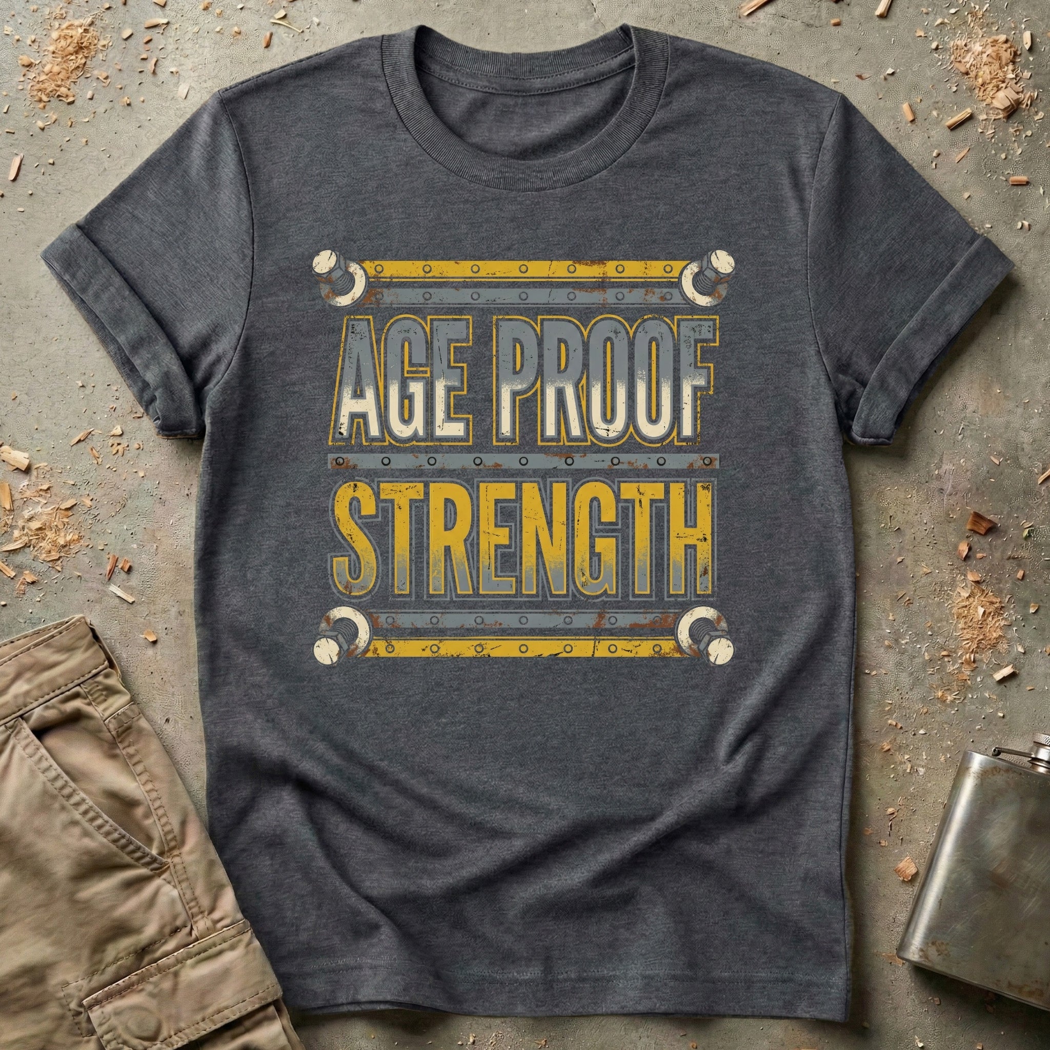 Age Proof Strength T-Shirt