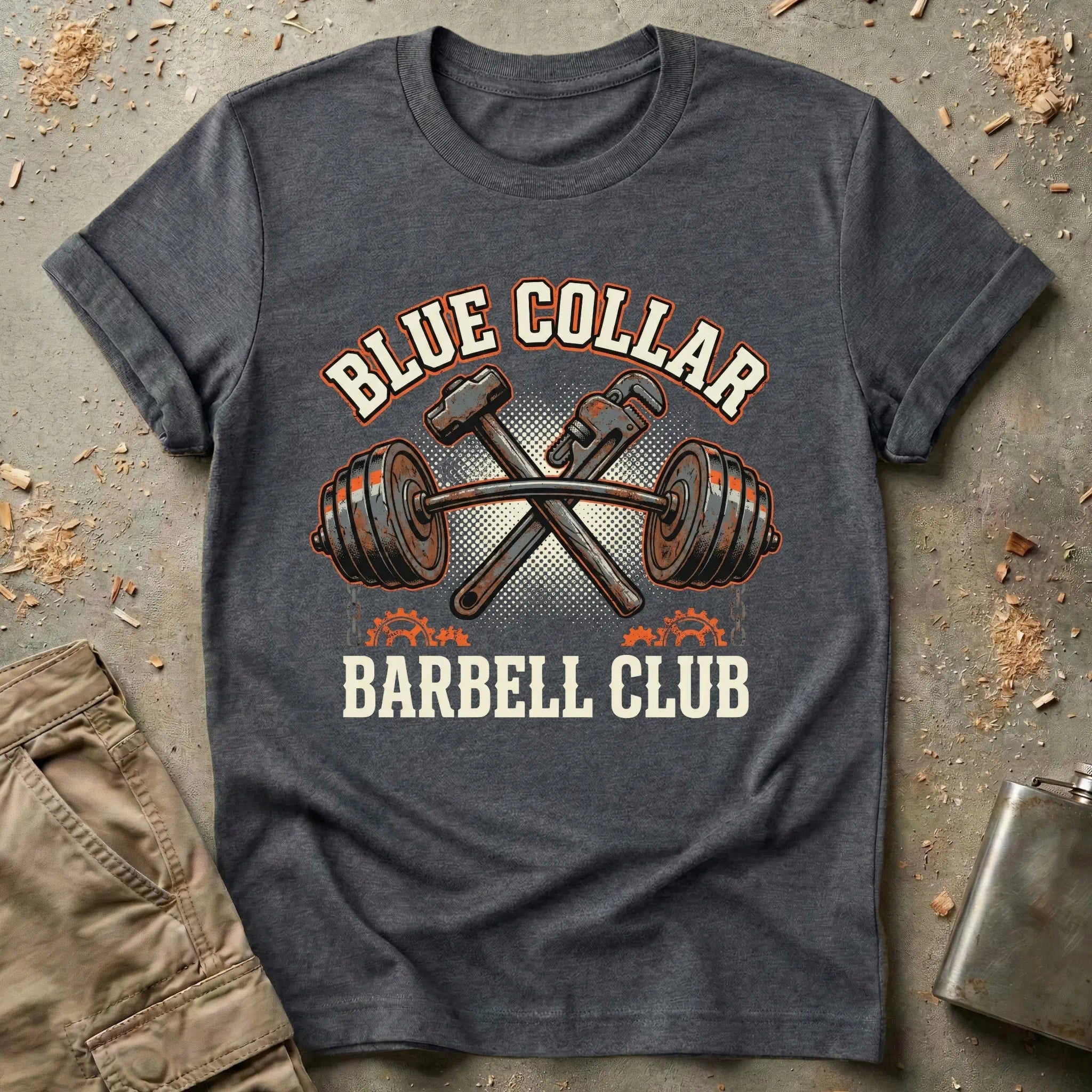Blue Collar Barbell Club T-Shirt