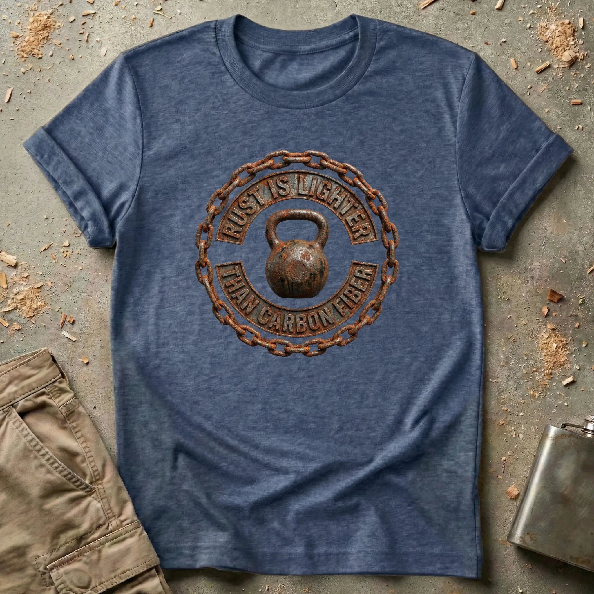 Rust is Lighter Than Carbon Fiber T-Shirt