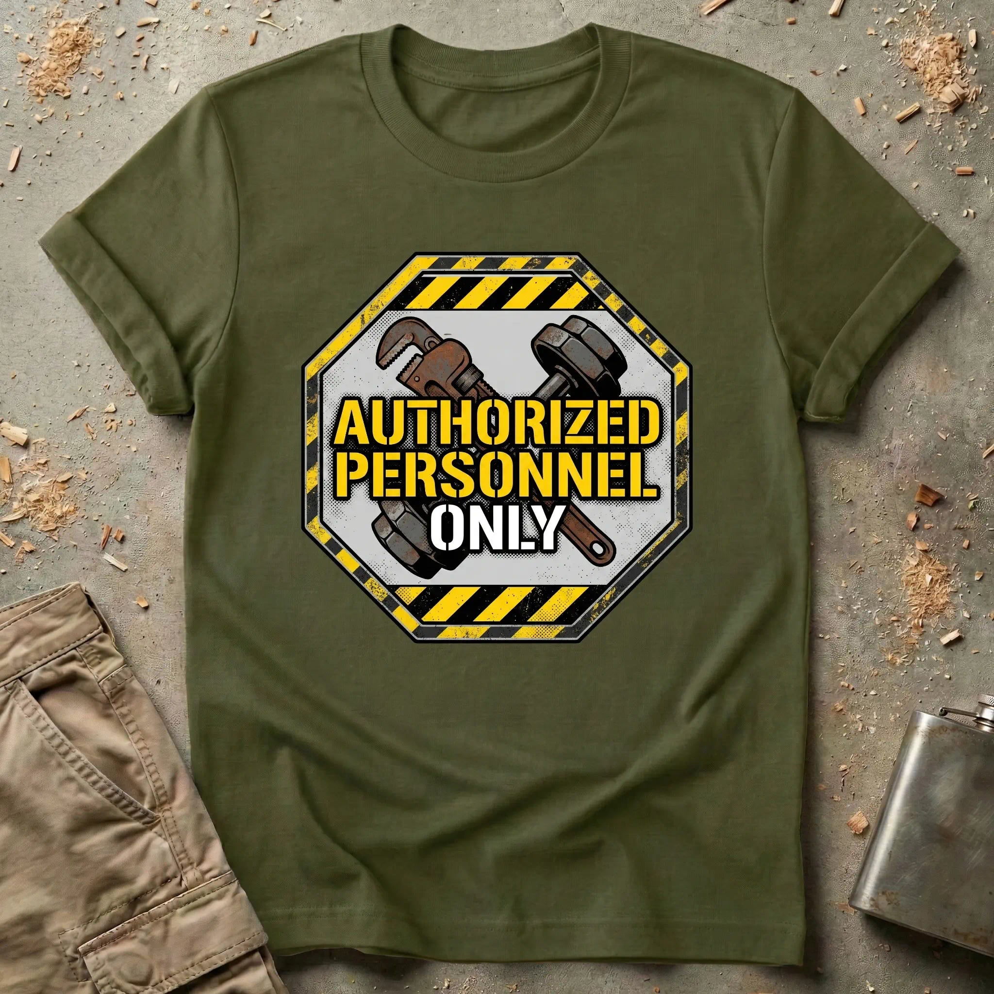 Authorized Personnel Only Sign T-Shirt
