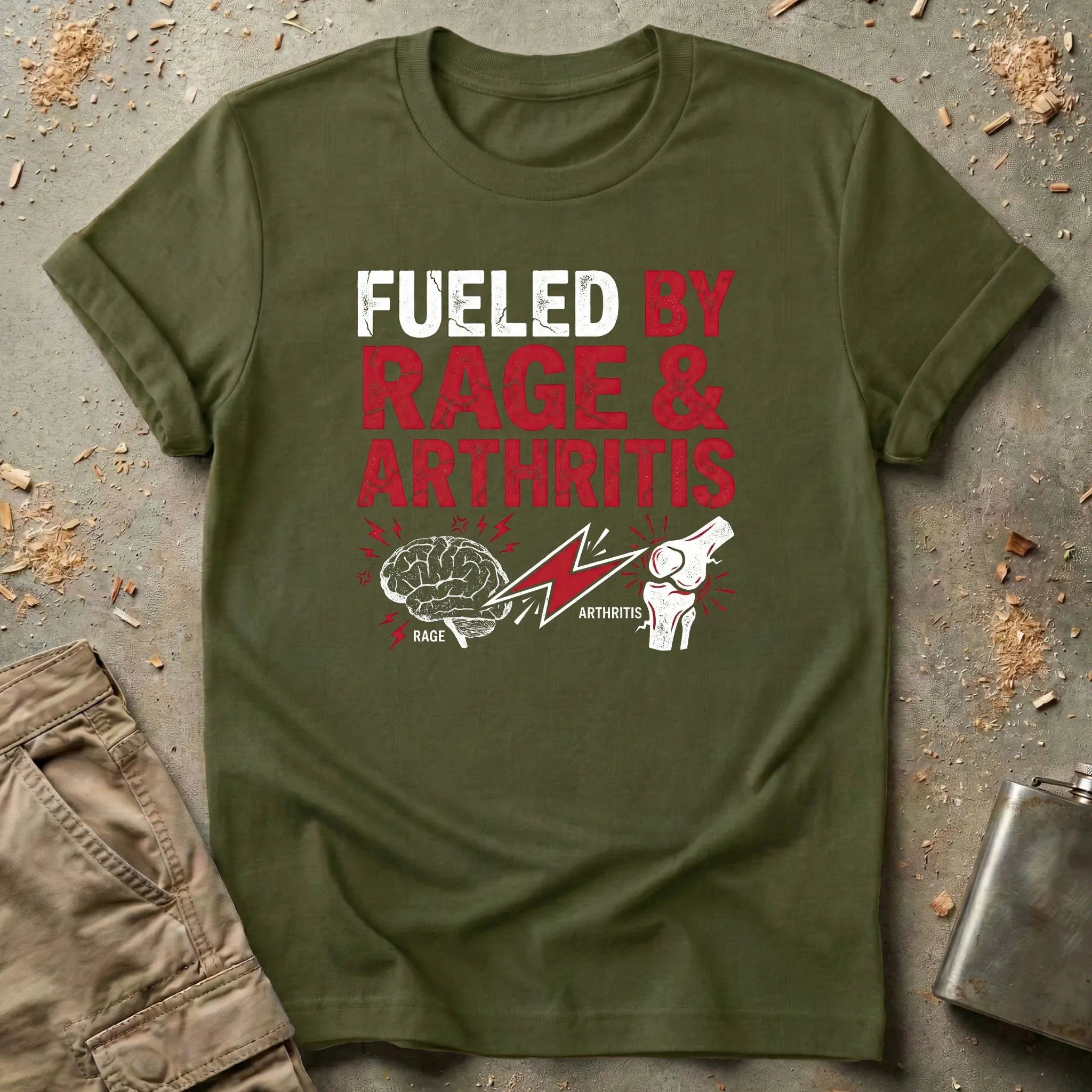 Fueled by Rage & Arthritis T-Shirt