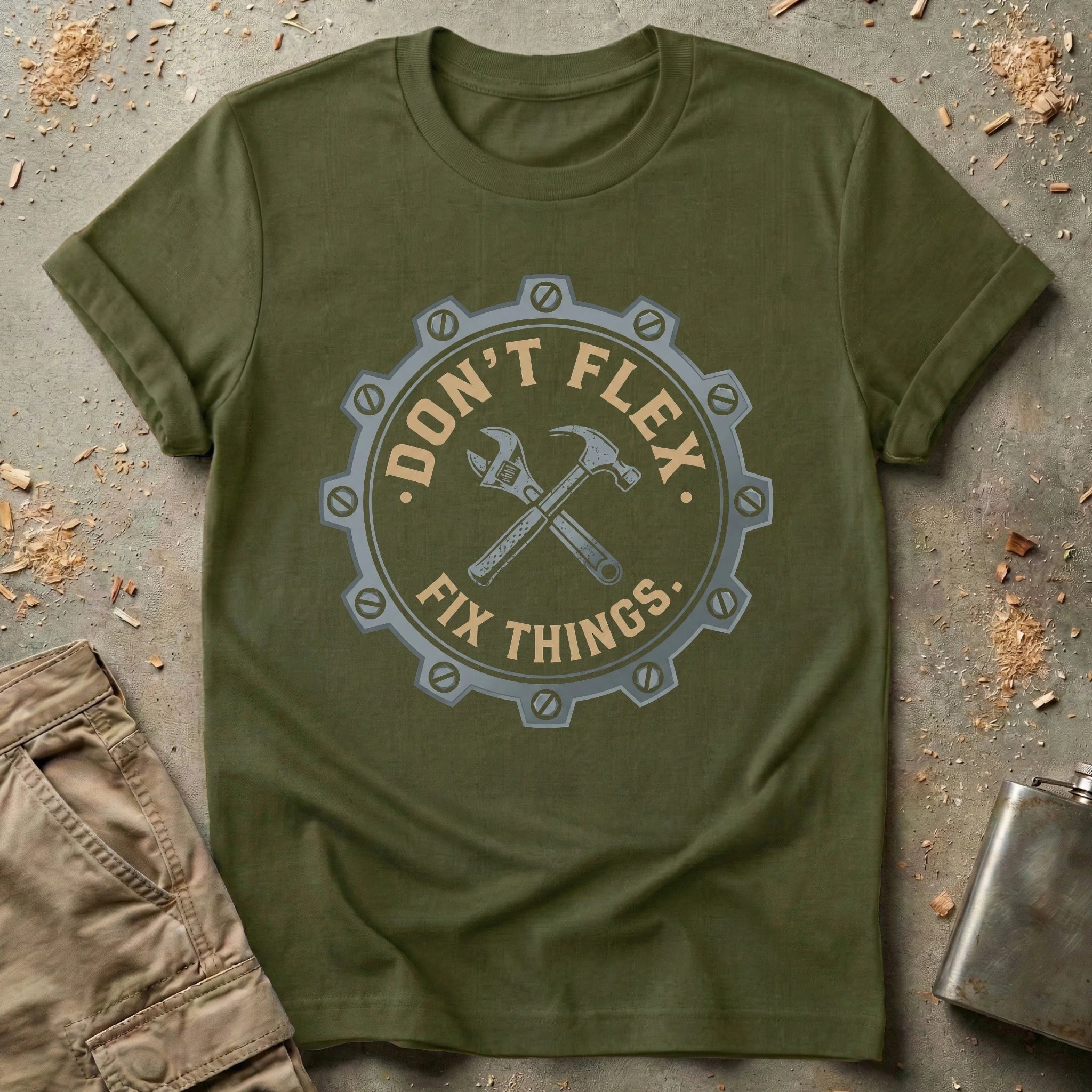 Don't Flex Fix Things T-Shirt