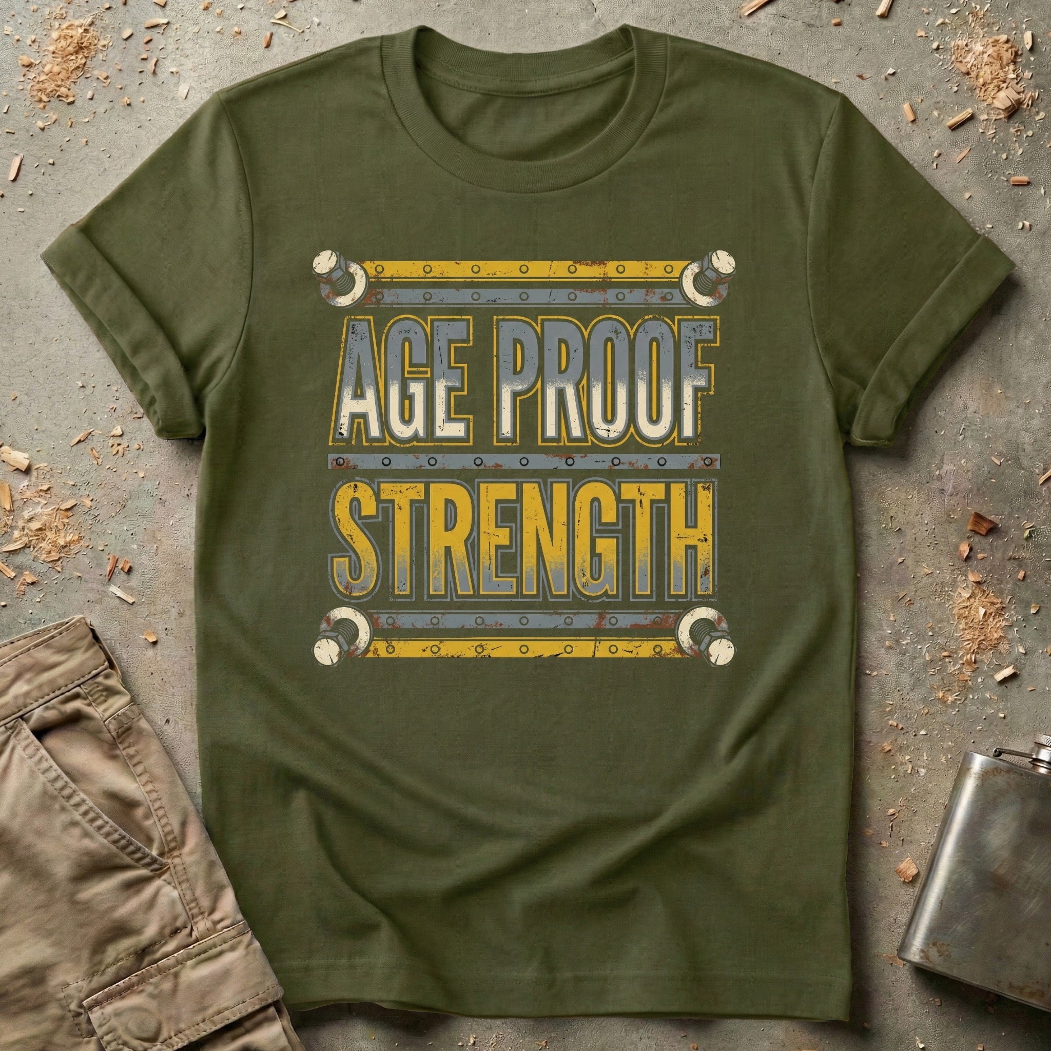 Age Proof Strength T-Shirt