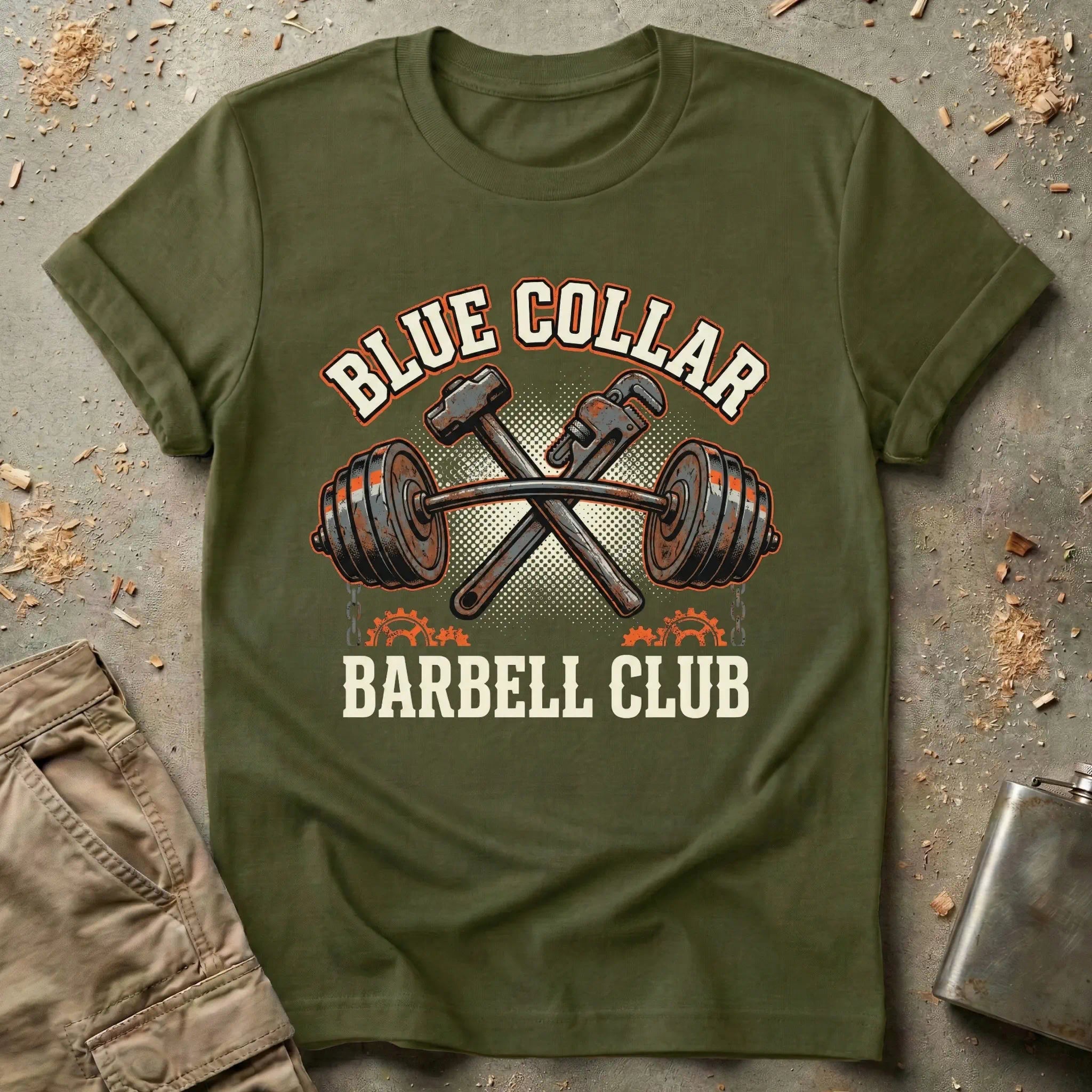 Blue Collar Barbell Club T-Shirt
