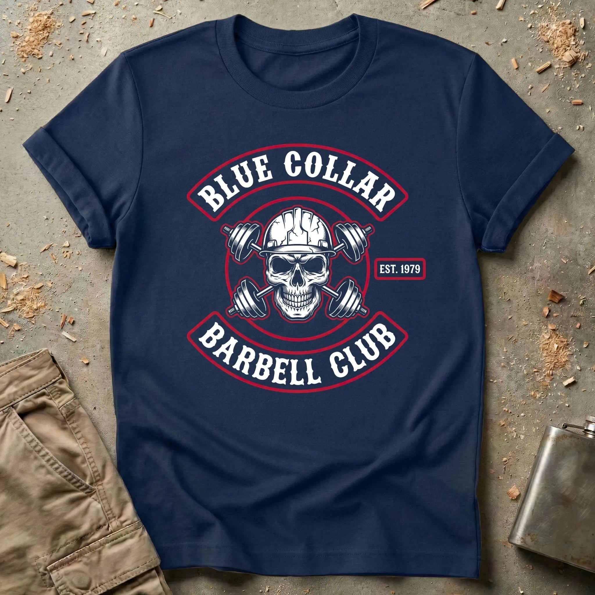 Blue Collar Barbell Club T-Shirt
