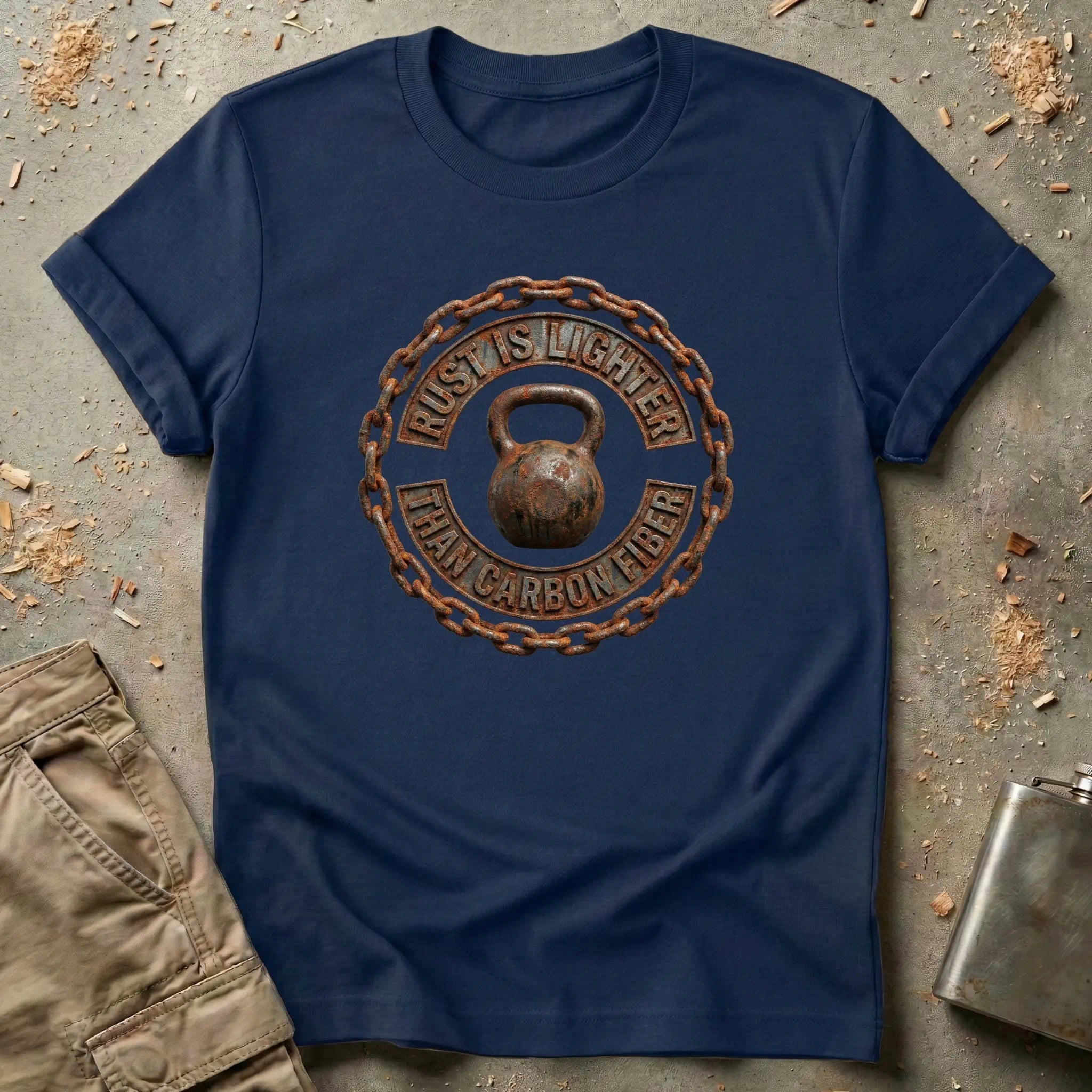 Rust is Lighter Than Carbon Fiber T-Shirt