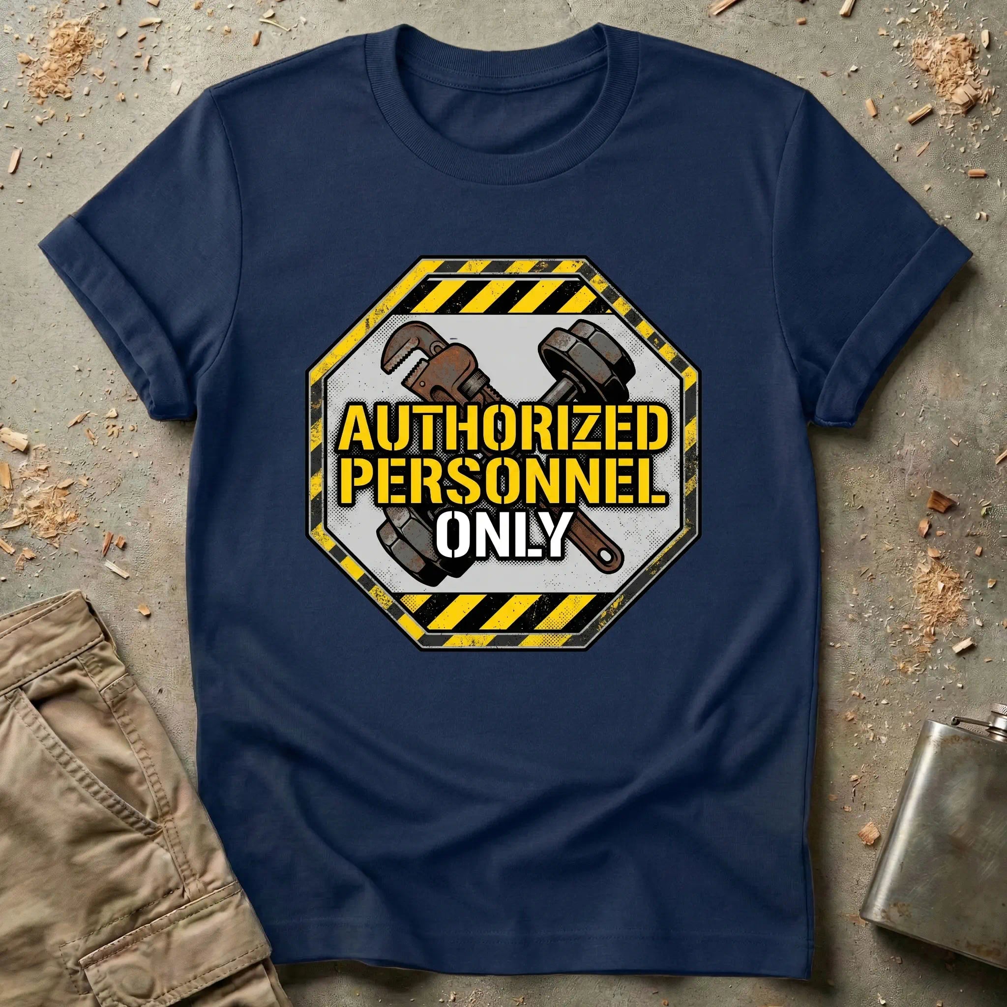 Authorized Personnel Only Sign T-Shirt