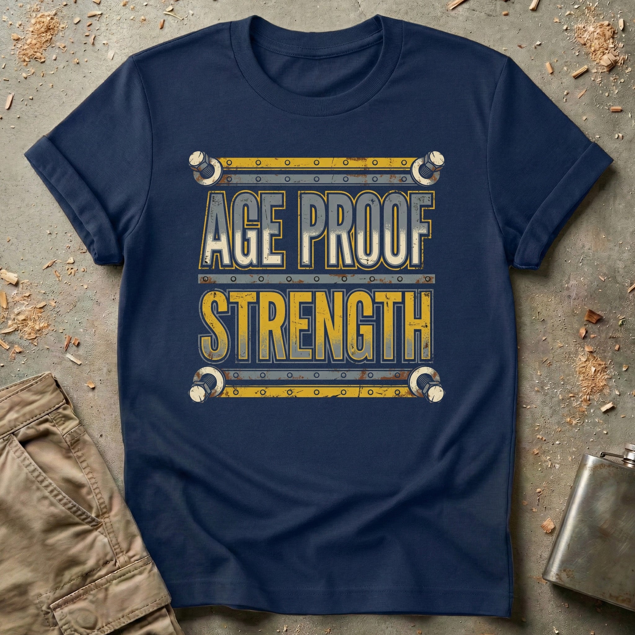 Age Proof Strength T-Shirt