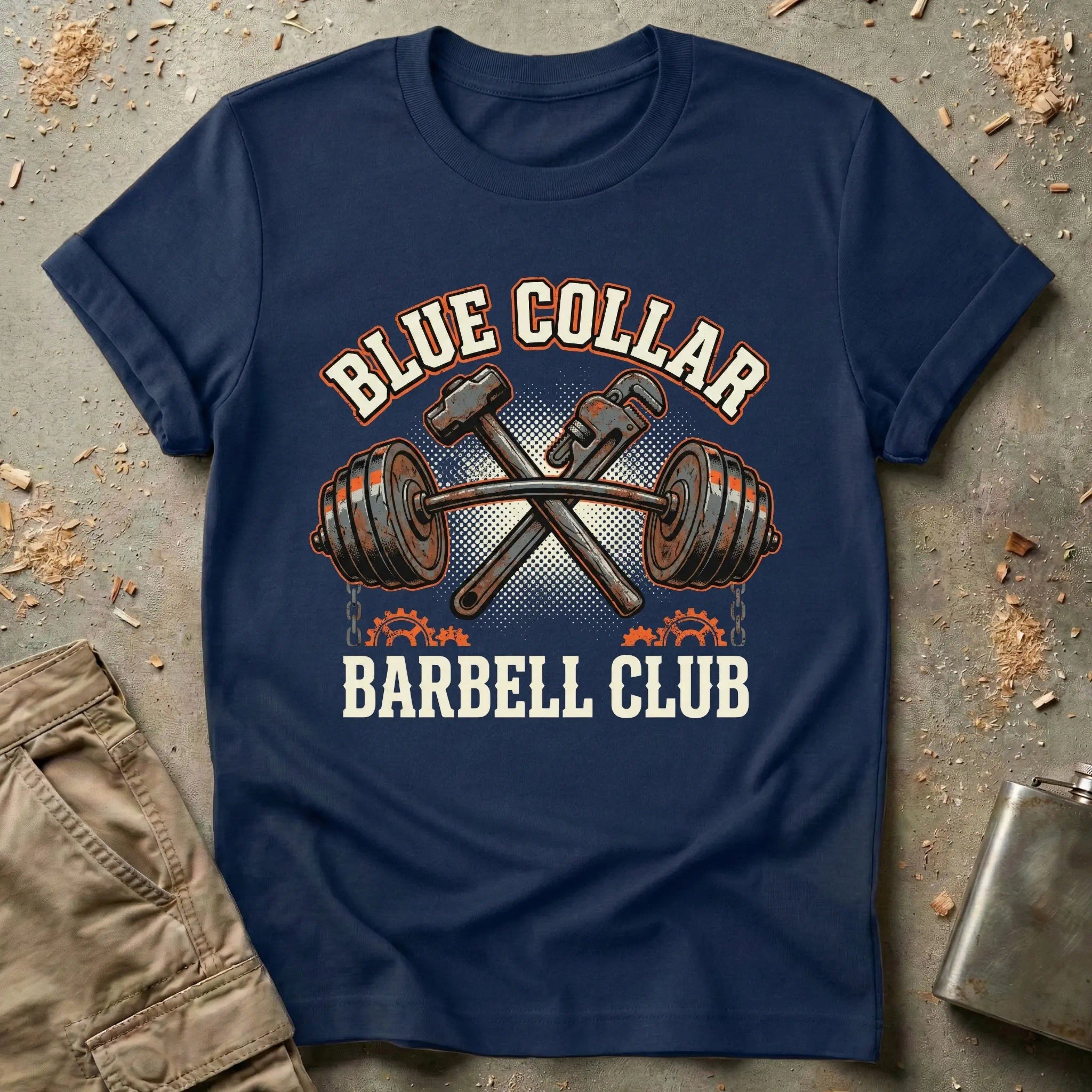 Blue Collar Barbell Club T-Shirt